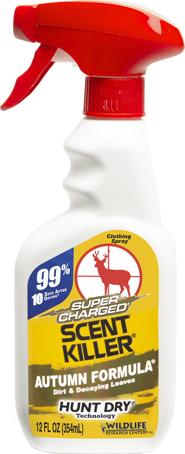 Wildlife Research 1572 Super Charged Scent Killer Odor Eliminator Autumn Scent 12 oz Trigger Spray