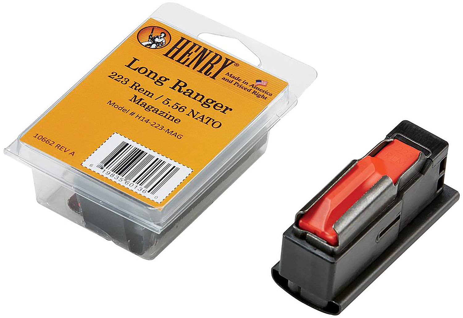 Henry H14223MAG Long Ranger 5 Round .223 Rem Magazine Blued Steel