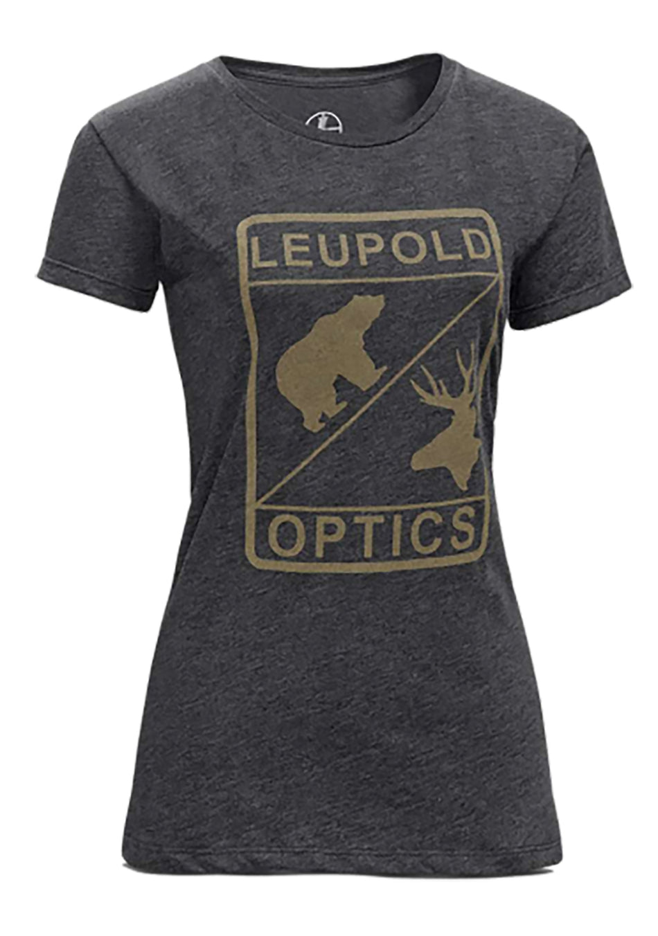 Leupold Women's Optics Graphite Cotton Polyester Short Sleeve Tee Extra Large