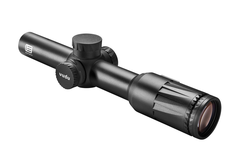 EOTech VDU18SFHC3G Vudu 1-8x 24mm SFP 30mm Tube Black Illuminated Green HC3 Reticle with Throw Lever