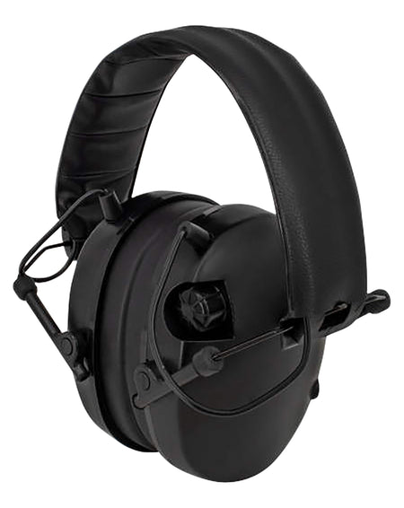Radians 230-EHP Electronic Muff 23 dB Over the Head Low-Profile Black Adult 1 Pair