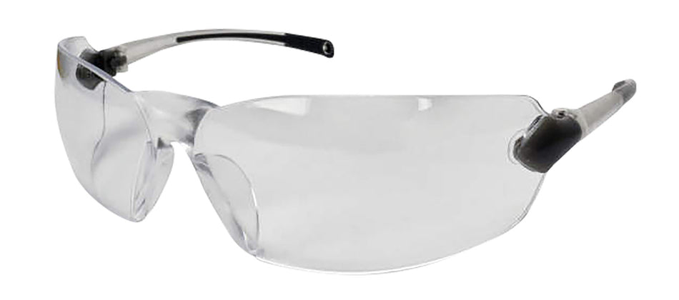 Radians OV610CS Overlook Lightweight Protective Eyewear Clear Lens Silver Frame Adult