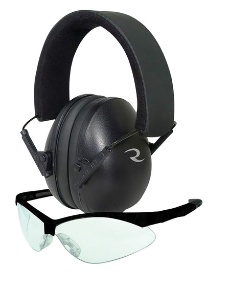 Radians LS0100CKCS G4 Kids Shooting Glasses Clear Lens Black Frame