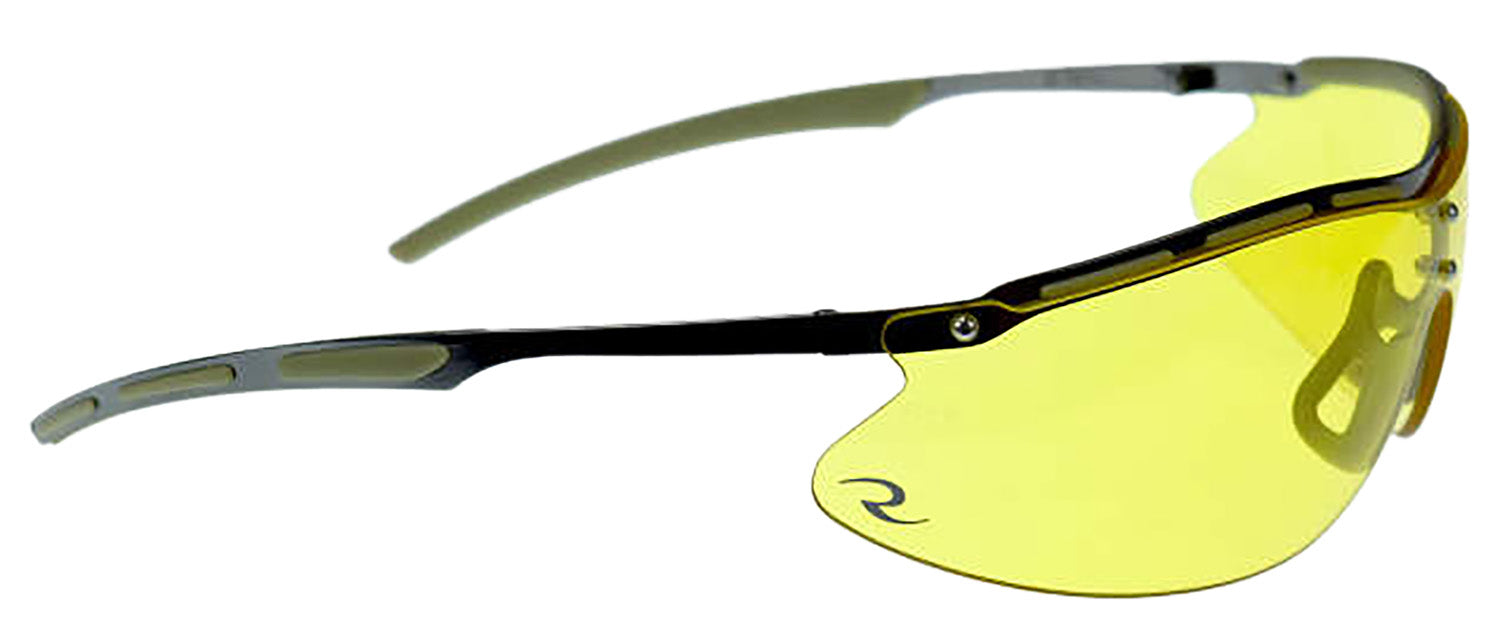 Radians CSB1014CS Bravo Range Glasses Amber Lens Single Metal Frame