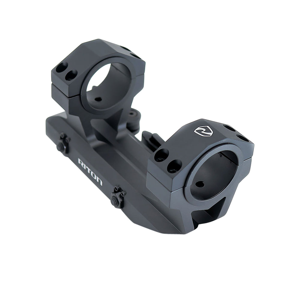 Riton X301QD Precision Quick Detach Scope Mount Black Anodized 30mm/1-Inch Tube
