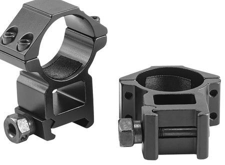 Riton Optics X1H 1" High Matte Black Scope Rings 6061-T6 Aluminum