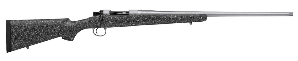 Nosler 40721 M21 308 Win 4+1 22" Barrel, Stainless Steel Nitride Metal Finish, Gray Speckled Black All-Weather Epoxy Stock