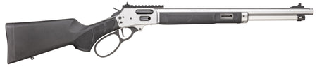 Smith & Wesson 13813 1854 357 Mag 10+1 19.25" Stainless Threaded Barrel, Picatinny Rail Stainless Steel Receiver, M-LOK Forend, Fixed w/Textured Grip Panels Black Synthetic Stock
