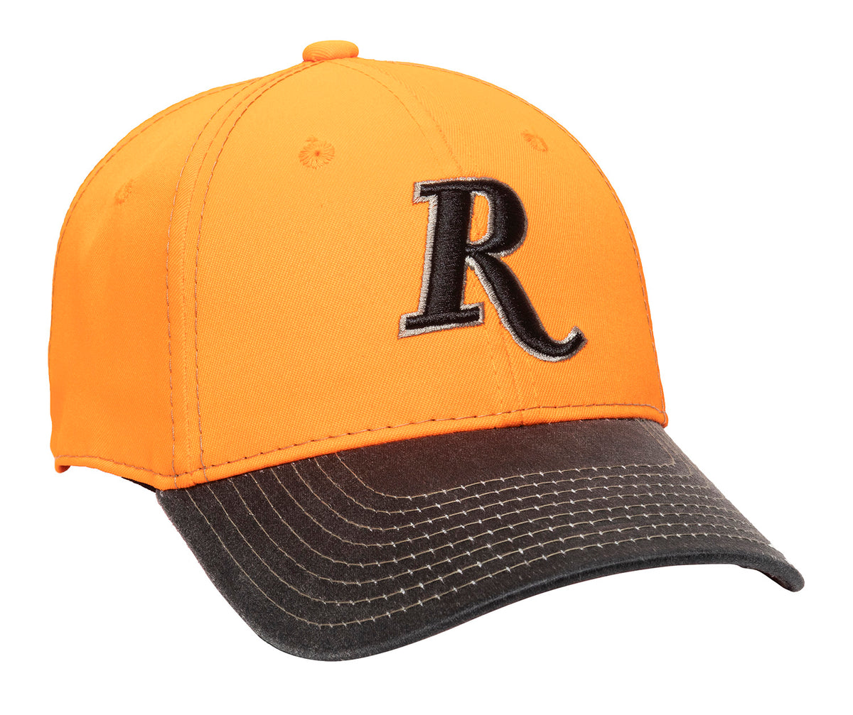 Outdoor Cap RM16A Remington Blaze Orange/Black Structured Baseball Cap OSFA