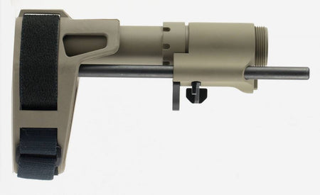 SB Tactical PDW AR-15 Stabilizer Brace Elasto-Polymer FDE 6.75"-9.375" L