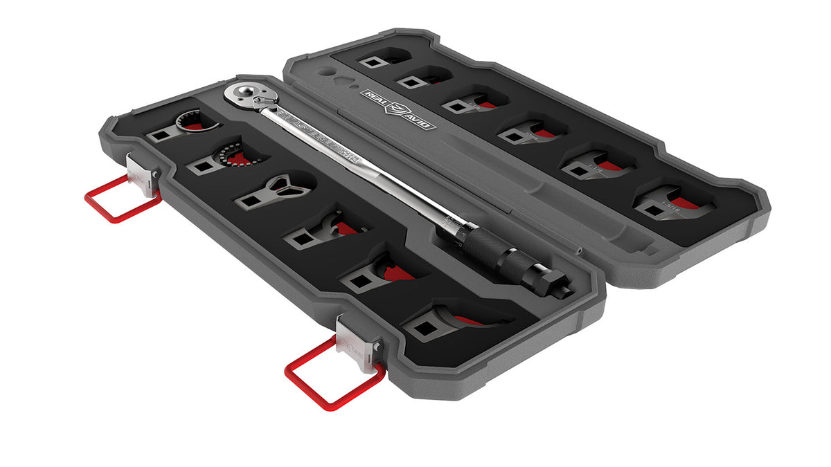 Real Avid Master-Fit 13-Piece Crowfoot Wrench Set AVMF13WS AR-Platform Torque Handle