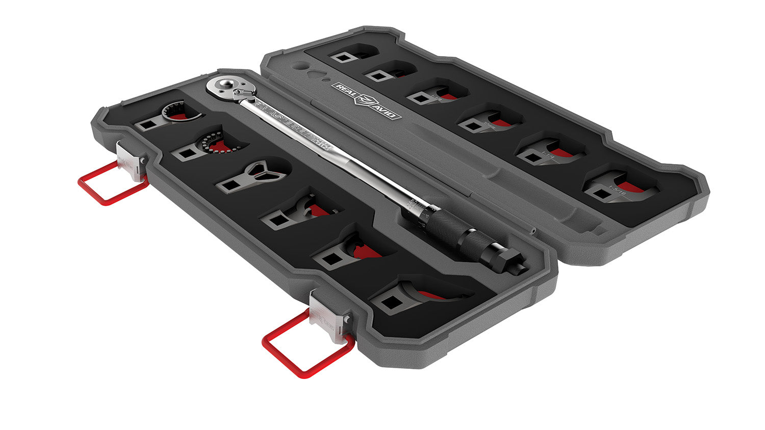 Real Avid Master-Fit 13-Piece Crowfoot Wrench Set AVMF13WS AR-Platform Torque Handle