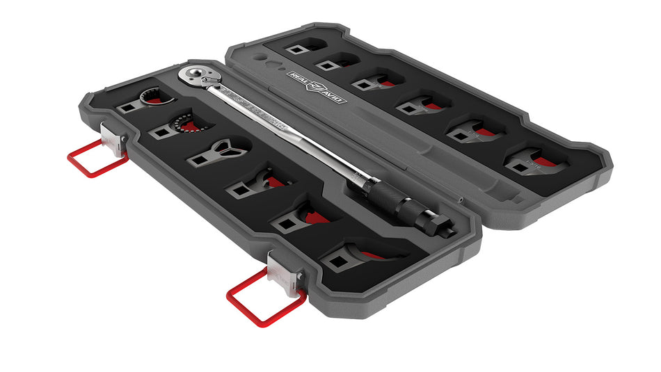 Real Avid Master-Fit 13-Piece Crowfoot Wrench Set AVMF13WS AR-Platform Torque Handle