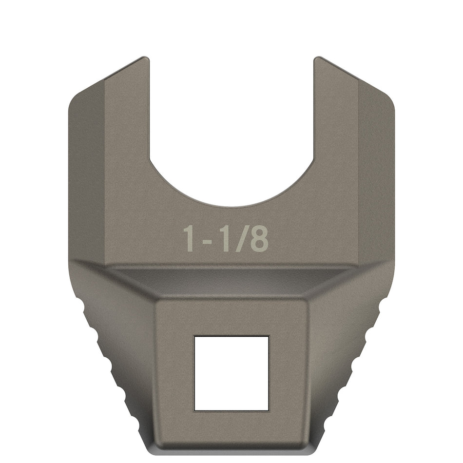 Real Avid Master-Fit Barrel Nut Wrench 1-1/8 Inch AVMF118BNW Titanium AR