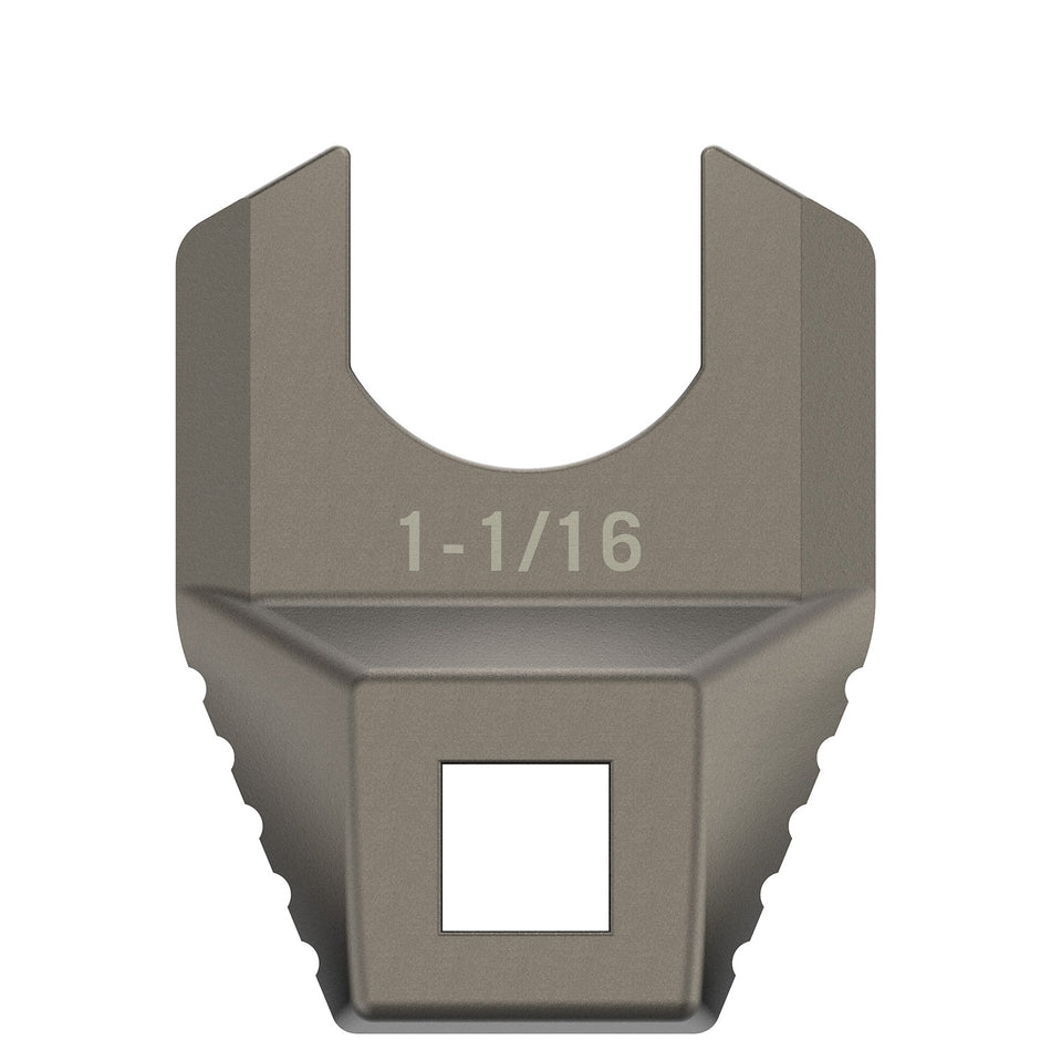 Real Avid Master-Fit Barrel Nut Wrench 1-1/16 Inch AVMF1116BNW Titanium AR