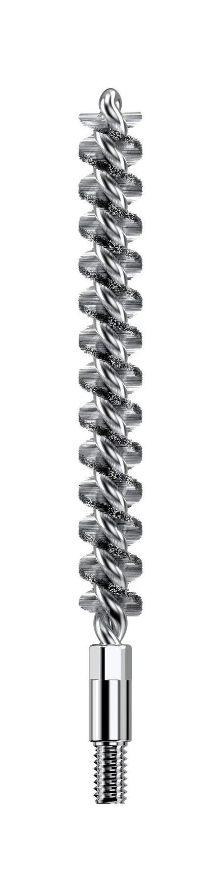 Real Avid 6.5mm Rifle Bore-Max Speed Brush Nickel Plated with Double Density Bristles