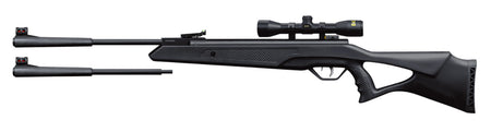 Beeman 10611 Longhorn II Spring Piston Break Barrel .22 Air Rifle Combo 4x32mm