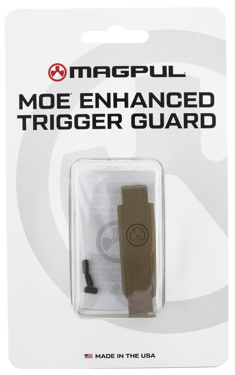 Magpul MOE AR-15 Enhanced Trigger Guard Flat Dark Earth Polymer MAG1186FDE Drop-In