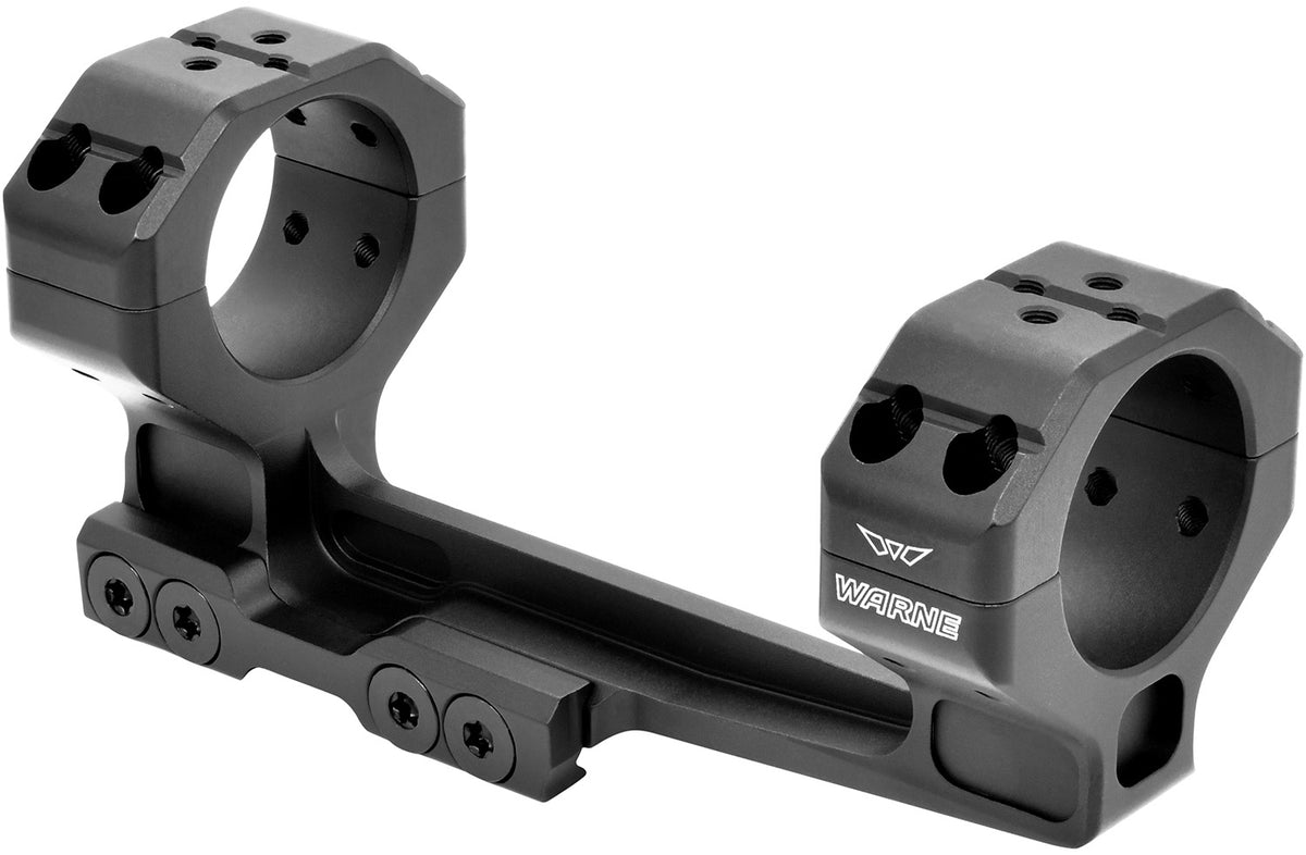Warne 7818M Precision Cantilever Scope Ring Mount Combo Black Anodized 30mm MSR 0 MOA