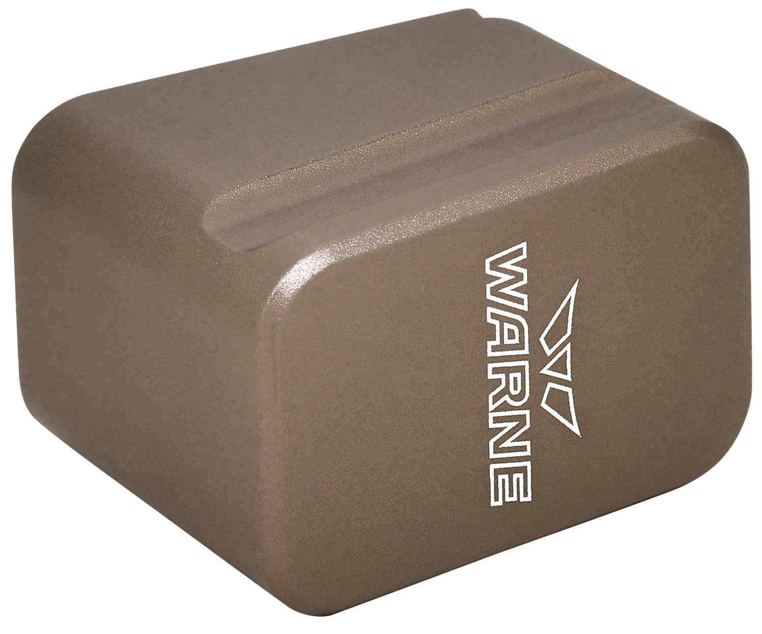Warne MEG1954DE FDE Hardcoat Anodized Aluminum Mag Extension Glock 19/23 +5rds 9mm +4rds 40 S&W