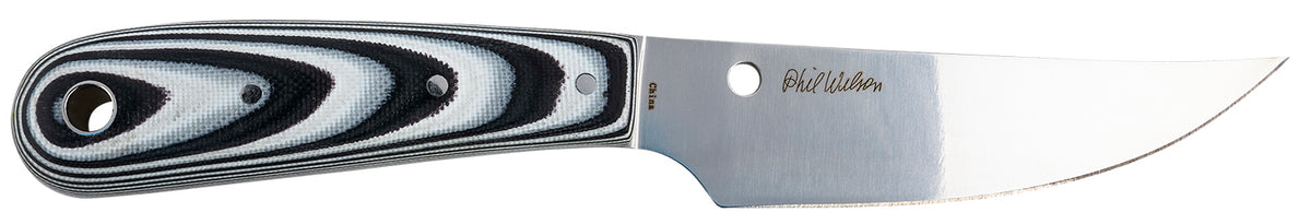 Spyderco Bow River Fixed Blade 4.36" 8Cr13MoV Stainless Plain Drop Point Blade Layered G10 Handle & Belt Sheath