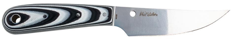 Spyderco Bow River Fixed Blade 4.36" 8Cr13MoV Stainless Plain Drop Point Blade Layered G10 Handle & Belt Sheath