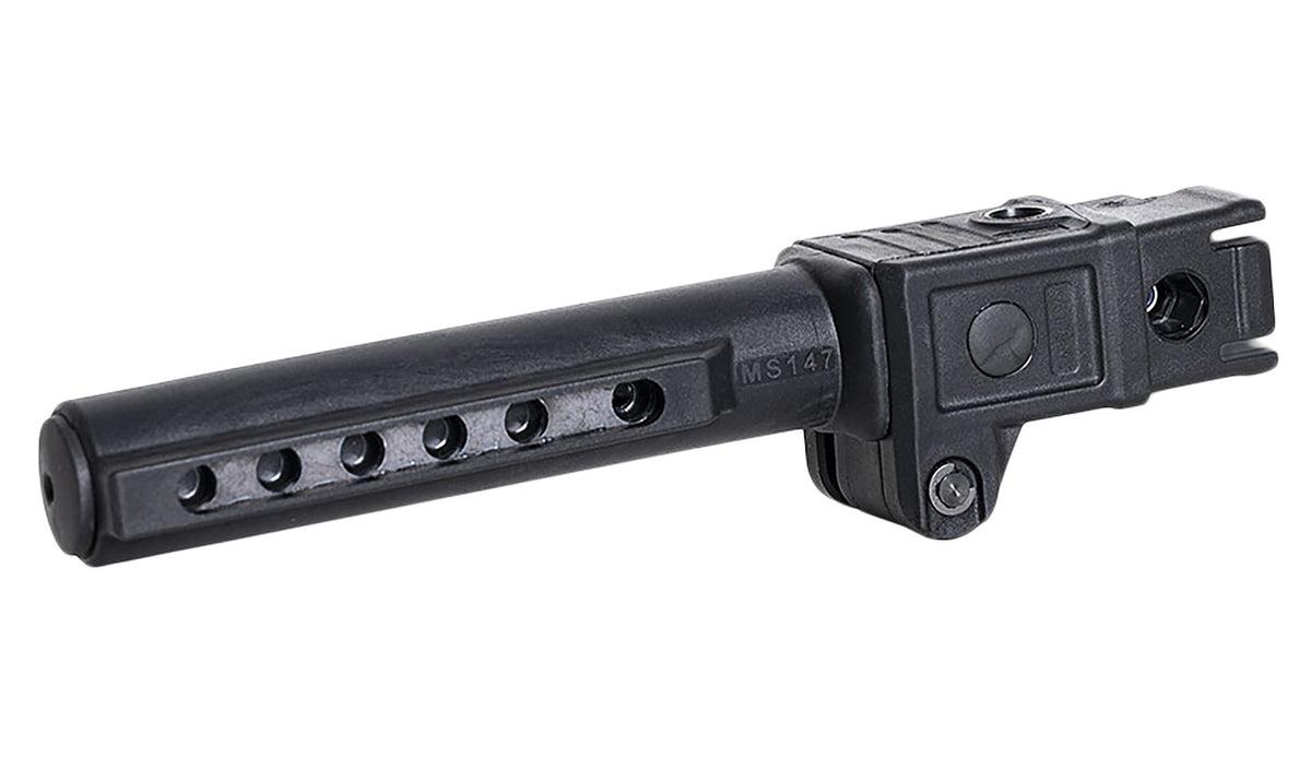 NcStar VG147 Mil-Spec Folding Stock Tube Mount Black AK Platform Left Side Fold QD Sling Mounts