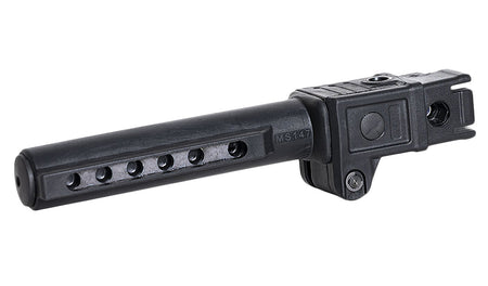 NcStar VG147 Mil-Spec Folding Stock Tube Mount Black AK Platform Left Side Fold QD Sling Mounts