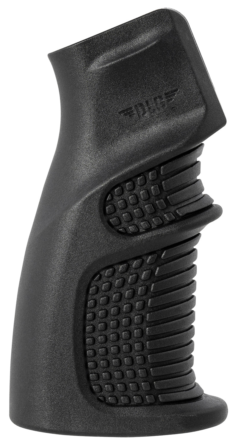 NcStar DLG090 AR-Platform Pistol Grip with Core Finger Grooves Black Polymer