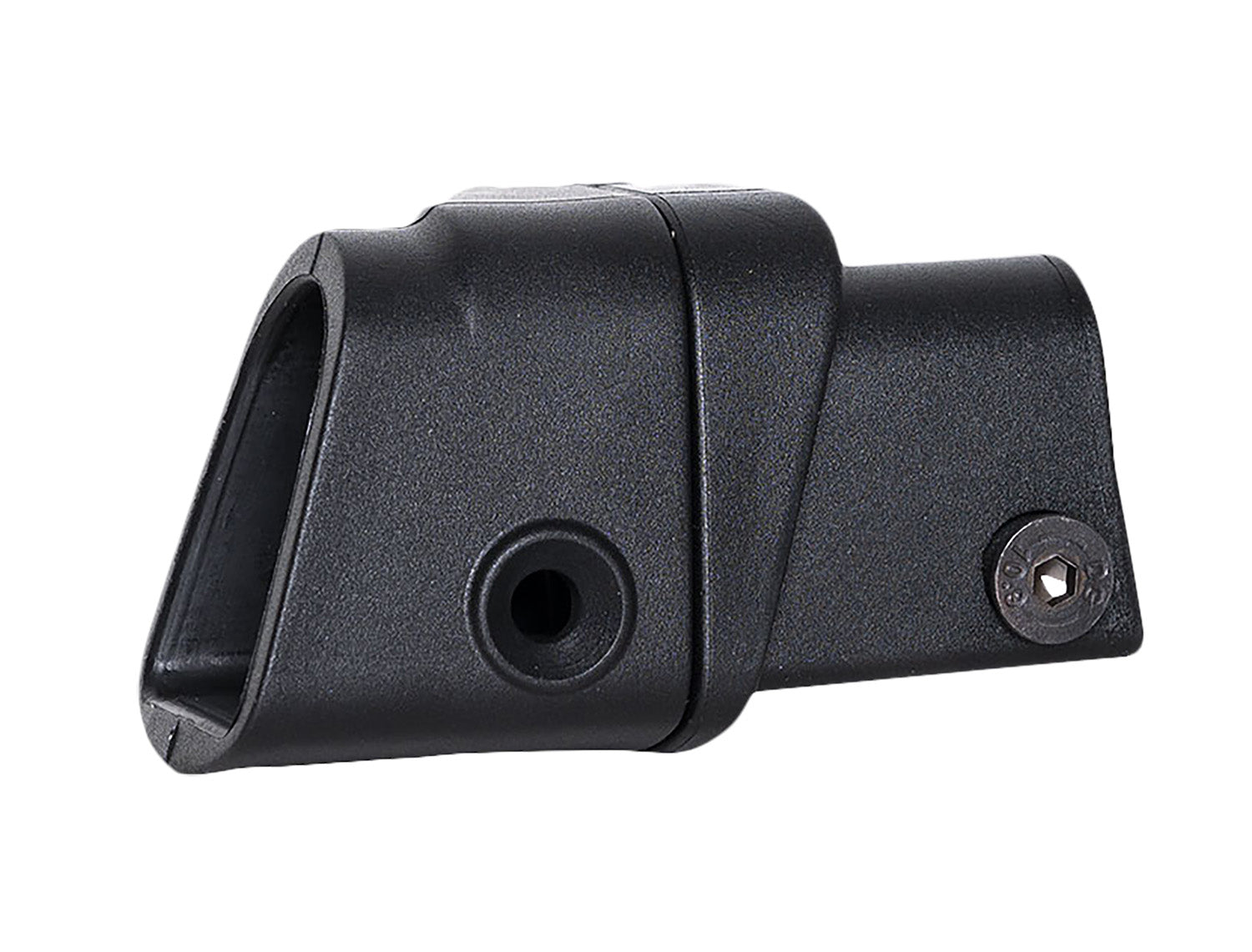 NcStar VG076 Black Polymer Left Side Folding Adapter Compatible with DLG Tactical Stock Adaptor Grip