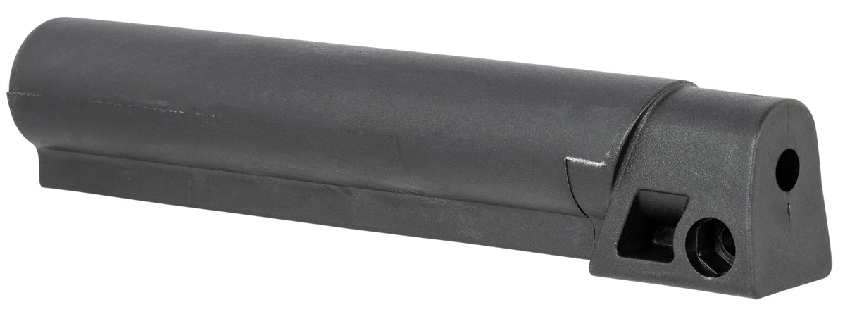 NcStar Commercial Spec Telestock Tube Polymer with Steel Insert Black 5-Position Shotgun Adapter