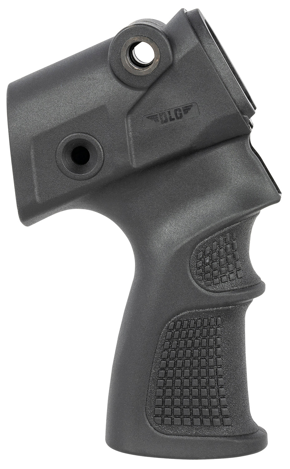 NcStar DLG-108 870 Shotgun Pistol Grip Adapter Storage Compartment QD Sling Swivel Black Polymer