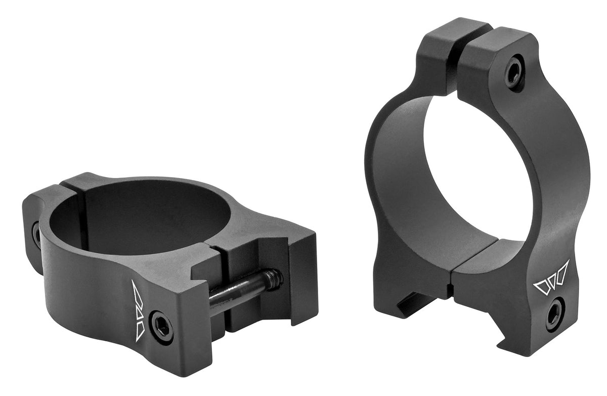 Warne V413M 30mm Low Vapor Scope Rings Matte Black 0 MOA
