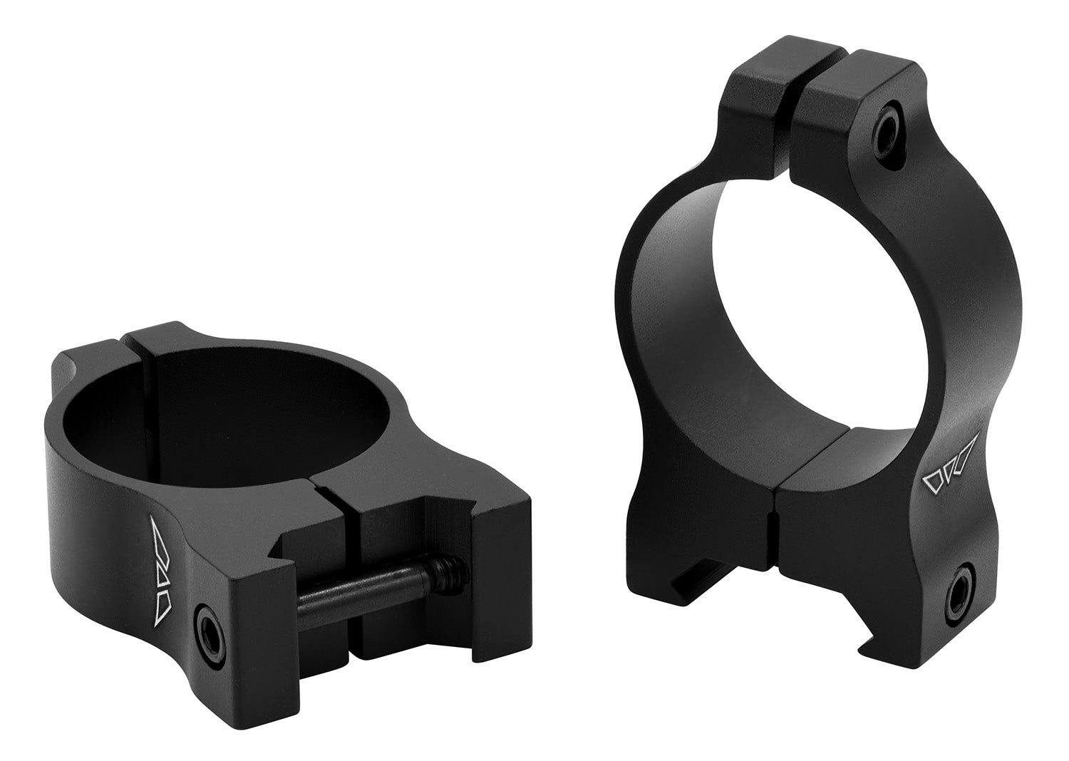 Warne V414M 30mm Medium Vapor Scope Rings Matte Black