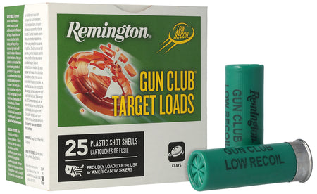 Remington Ammunition 20243 Gun Club STS Target Load 12 Gauge 2.75 in. 1 1/8 oz 8 Shot