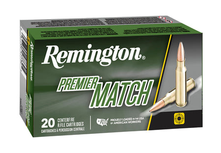Remington Premier Sierra MatchKing Boat Tail Hollow Point 90 Grain .224 Valkyrie 2700 fps