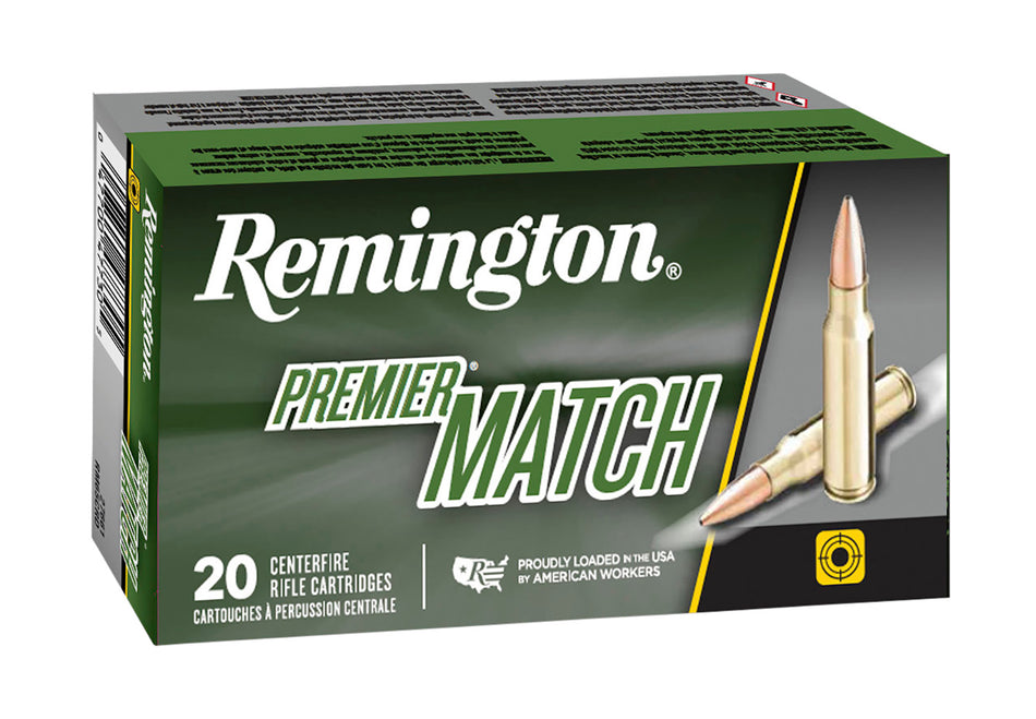 Remington Premier Sierra MatchKing Boat Tail Hollow Point 90 Grain .224 Valkyrie 2700 fps