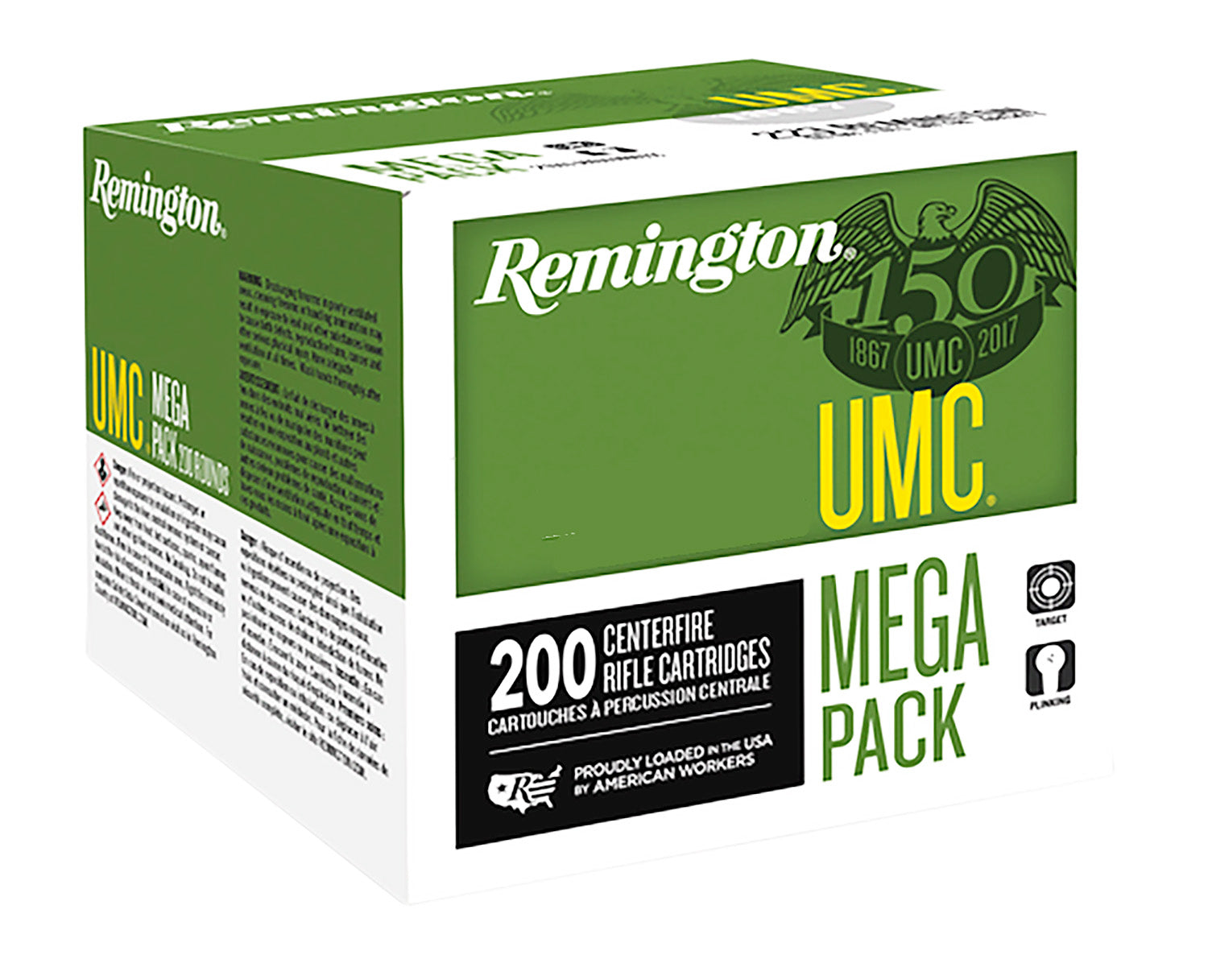 Remington UMC Mega Pack Full Metal Jacket 150 Grain .300 AAC Blackout 1905 fps
