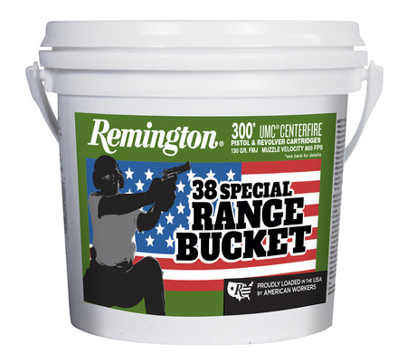 Remington Ammunition .38 Special 130 gr Full Metal Jacket (FMJ) BUCKET