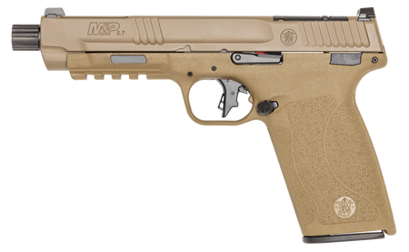 S&W M&P 5.7 14004 5.7X28 OR 5 (2)22R FDE