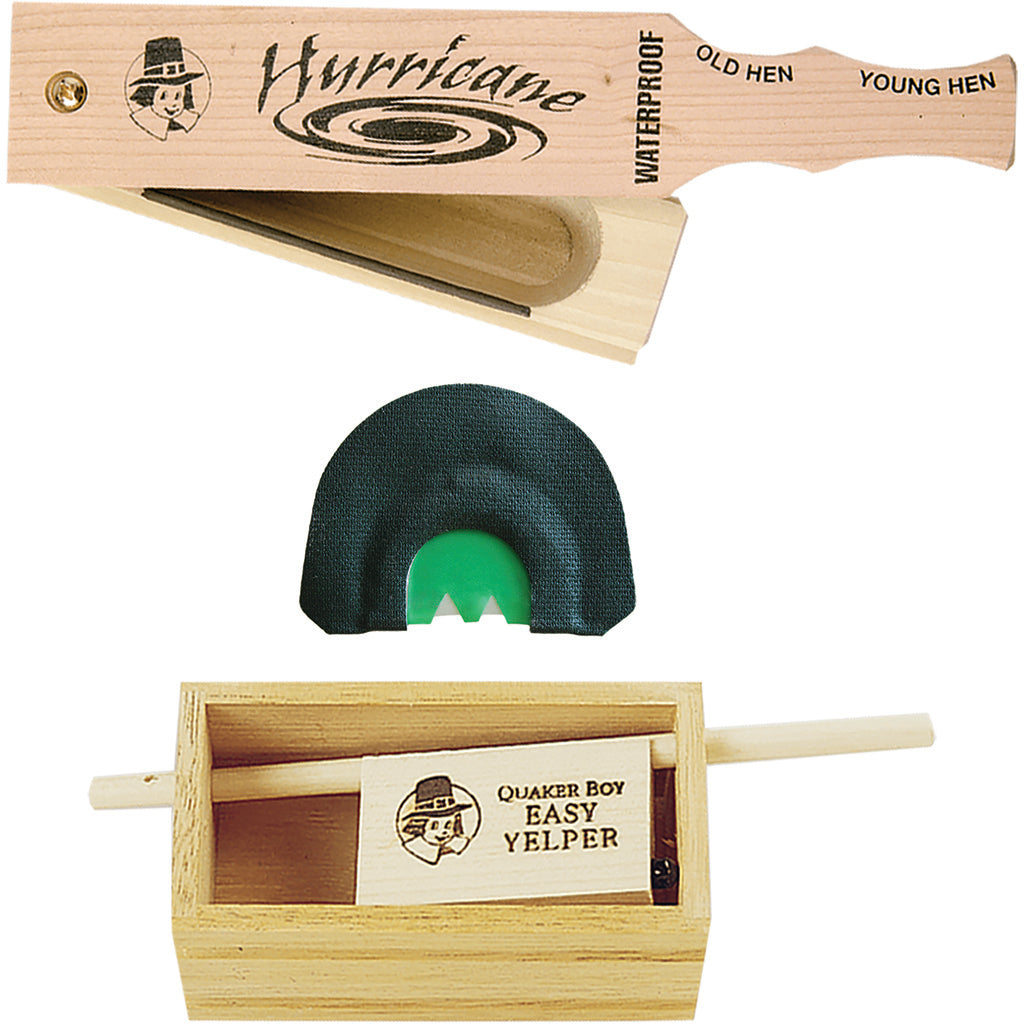 Quaker Boy Kirby's Klassic 3 pk. Turkey Hunting Call Combo