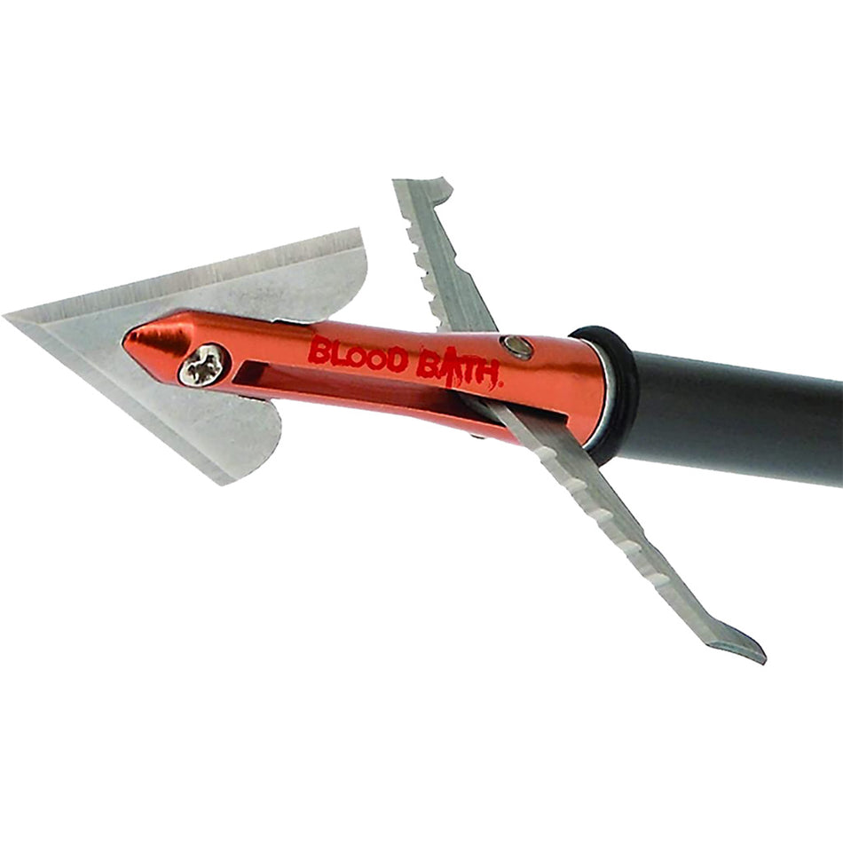 30-06 BloodBath 100 gr. Archery Broadheads Mechanical 3 pk.