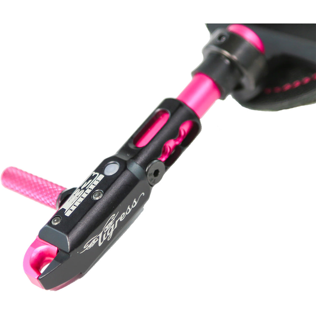 B3 Tigress Bow Release Swivel Stem Pink Youth 6-Setting Strap