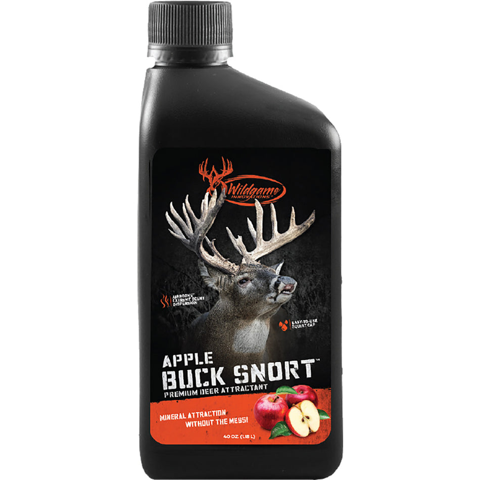 Wildgame Buck Snort Apple Formula Deer Attractant Liquid 40 oz.