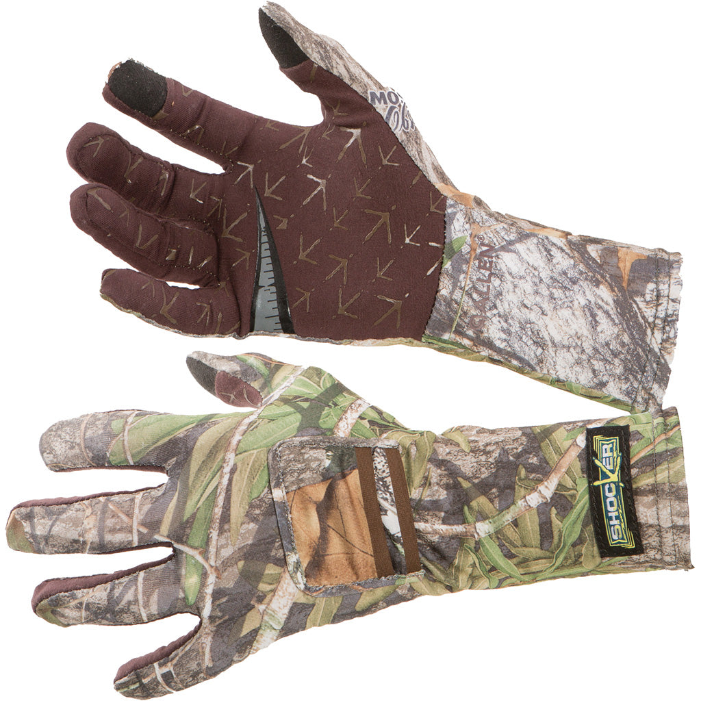 Shocker Touchscreen Turkey Gloves in Mossy Oak Obsession