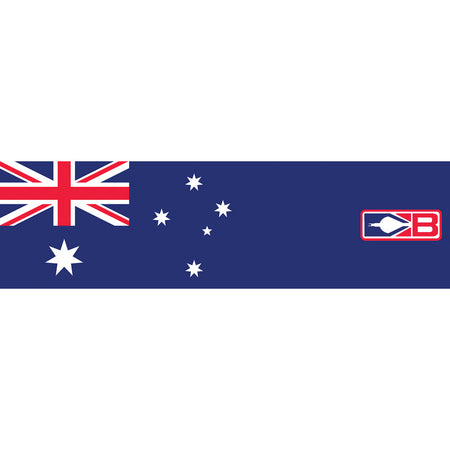 Bohning 7 Inch Standard Carbon Arrow Wraps Australian Flag 13 pk.