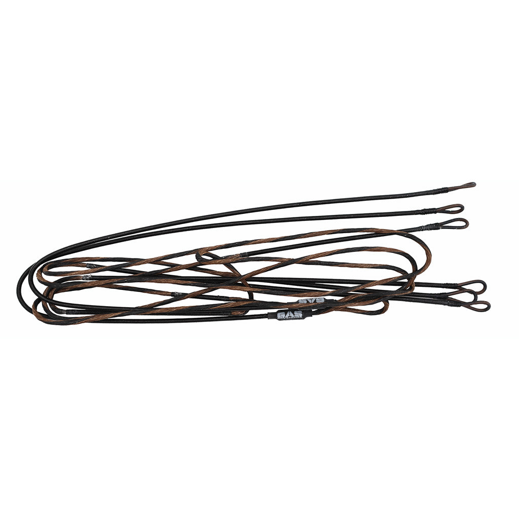 GAS High Octane String and Cable Set Blackout for Mathews Traverse Compound Bow