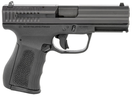 FMK G9C1G2BSS 9C1 G2 9mm Luger 14+1 4" Black Stainless Steel Barrel, Black Serrated Carbon Steel Slide, Black Polymer Frame w/Picatinny Rail, Black Backstrap Grip