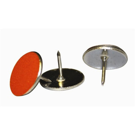 HME Reflective Orange Tacks 50 Piece Pack for Trail Marking