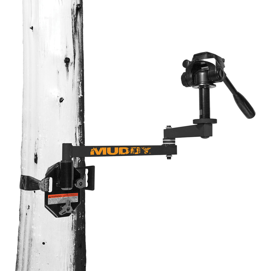 Muddy Hunt Hard Camera Arm Easy Grip Tightening Knob Ratchet Strap